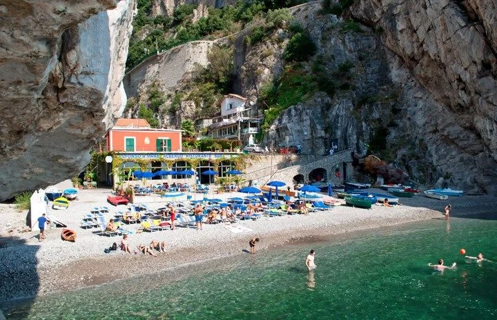 Spiagge più belle Praiano Marina Praia Gavitella Laurito Costa Amalfitana